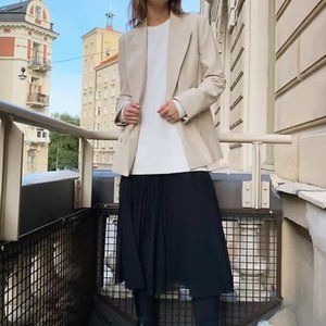 ARITZIA Wilfred Toledo Double Breasted Blazer